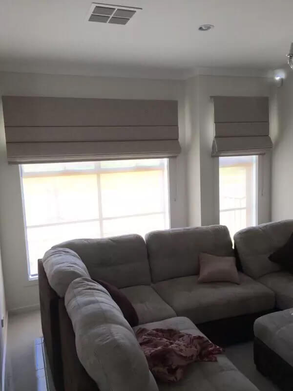 Custom Roman Blinds Melbourne